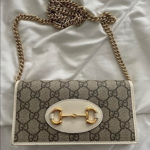 Gucci Horsebit 1955 wallet with chain
